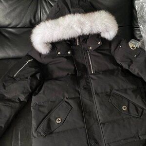 Moose Knuckles Men's Black Coat